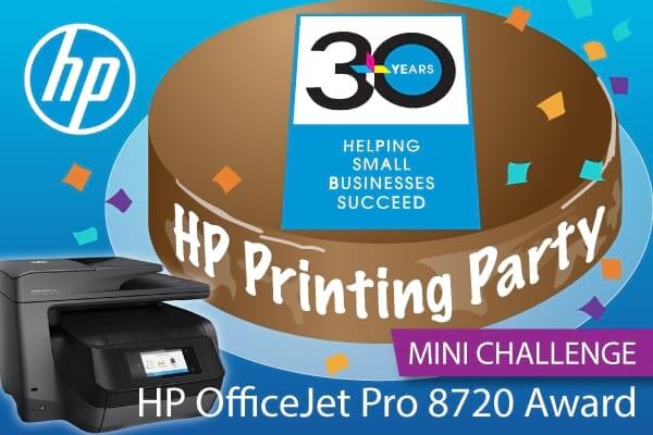 HP Printing Party Mini Challenge