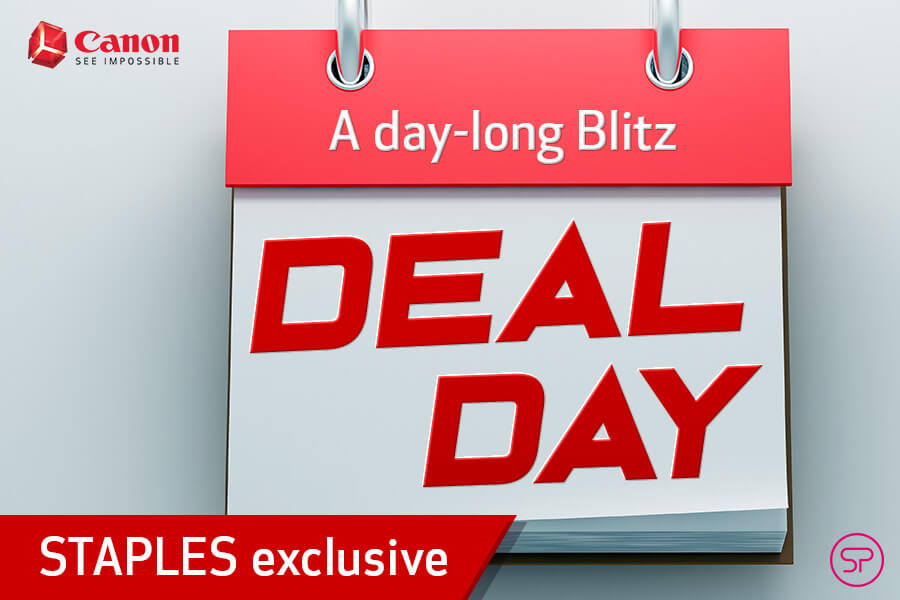 Canon Deal Day Logo Canon Deal Day Logo