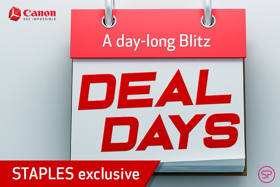 February Canon Deal Days – Staples Exclusive February Canon Deal Days – Staples Exclusive