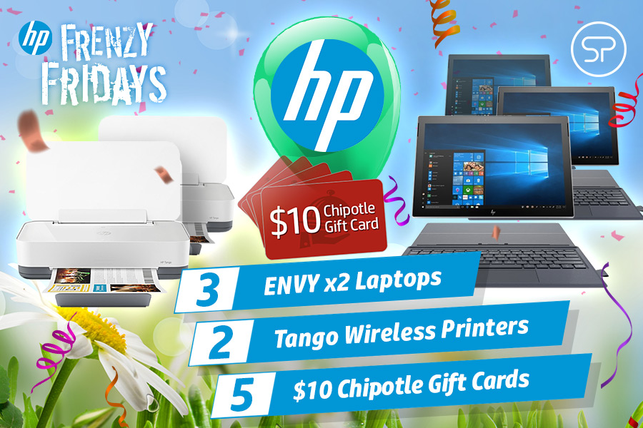 HP Frenzy Friday - April 2019 HP Frenzy Friday - April 2019