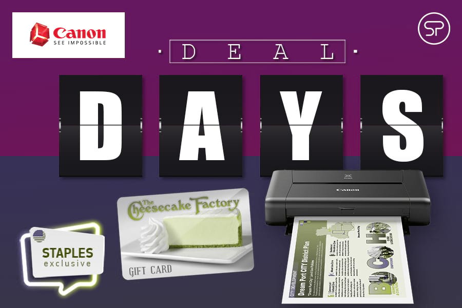 June Canon Deal Days: Staples June Canon Deal Days: Staples