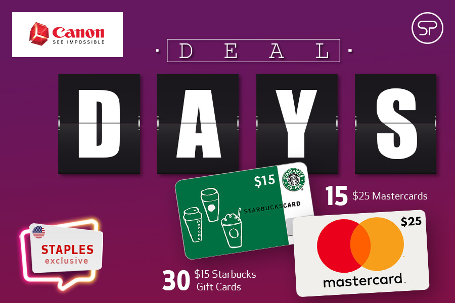July Canon Deal Days: Staples July Canon Deal Days: Staples