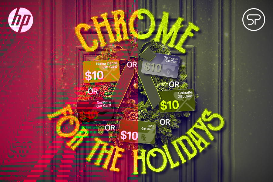 HP Chrome for the Holidays HP Chrome for the Holidays