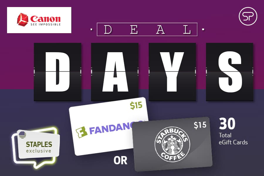 Canon Deal Day - Staples Canon Deal Day - Staples
