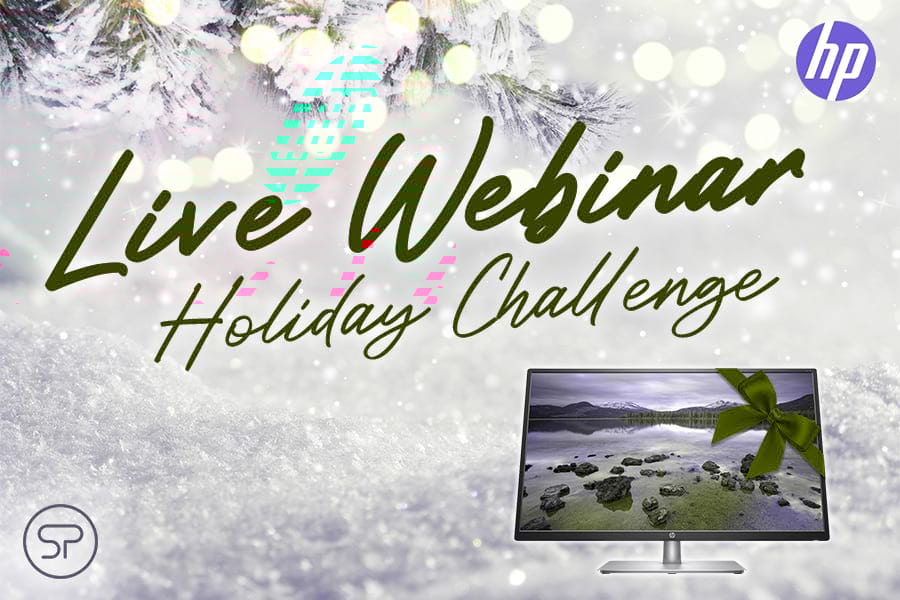 HP Live Webinar Holiday Challenge HP Live Webinar Holiday Challenge