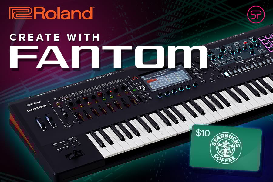 Roland Create with FANTOM graphic Roland Create with FANTOM