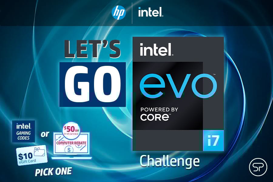 HP Let’s Go Intel® Evo™ Challenge graphic HP Let’s Go Intel® Evo™ Challenge