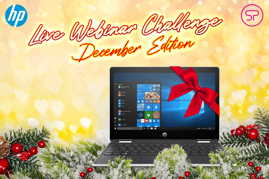 HP Live Webinar Challenge: December graphic HP Live Webinar Challenge: December
