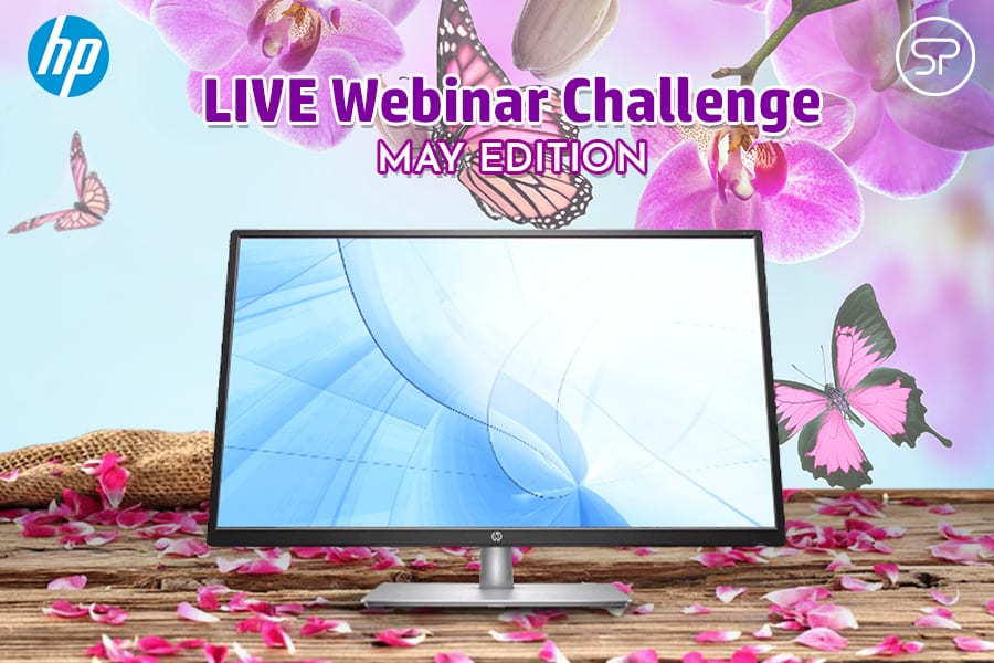 HP Live Webinar Challenge: May graphic HP Live Webinar Challenge: May