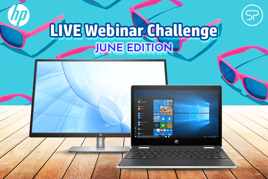 HP Live Webinar Challenge: June graphic HP Live Webinar Challenge: June