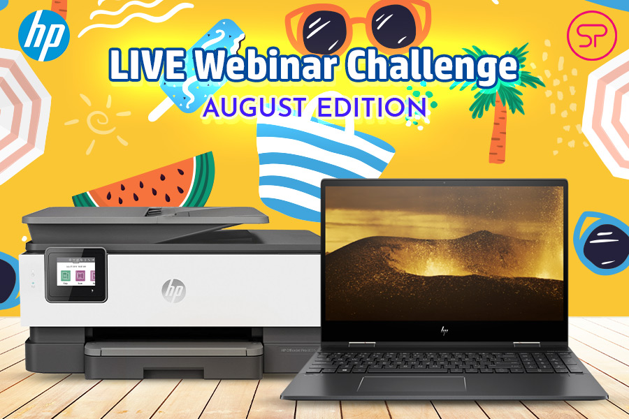 HP Live Webinar Challenge: August graphic HP Live Webinar Challenge: August