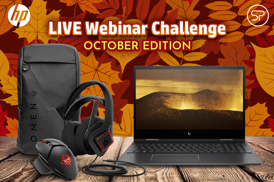 HP Live Webinar Challenge: October Edition graphic HP Live Webinar Challenge: October Edition