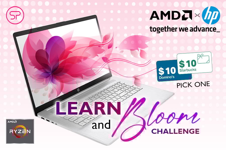 HP & AMD Learn and Bloom Challenge graphic HP & AMD Learn and Bloom Challenge