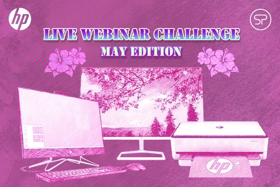 HP Live Webinar Challenge: May Edition graphic HP Live Webinar Challenge: May Edition