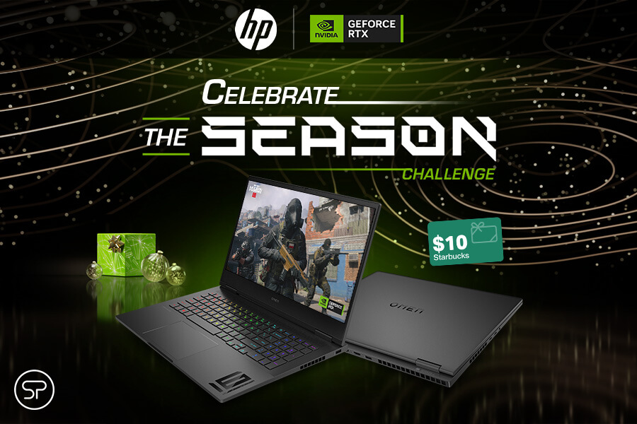 HP & NVIDIA Celebrate the Season Challenge graphic HP & NVIDIA Celebrate the Season Challenge