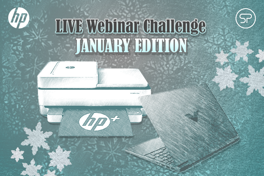HP Live Webinar Challenge: January Edition graphic HP Live Webinar Challenge: January Edition