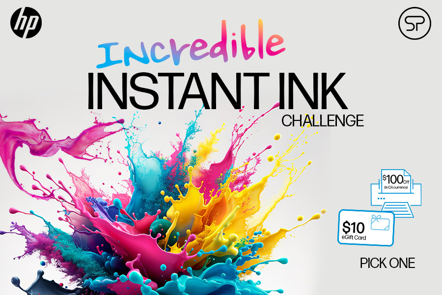 HP Incredible Instant Ink Challenge graphic HP Incredible Instant Ink Challenge